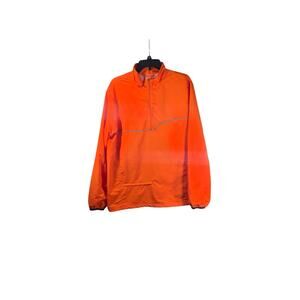 Nike Mens Orange Windbreaker Track‎ Jacket size Large